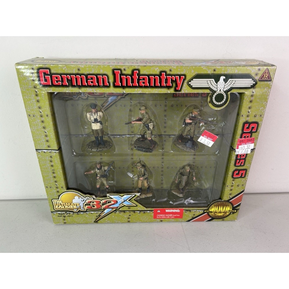 NEW 21st Century Toys The Ultimate Soldier 32X German Infantry Series 5 Figures